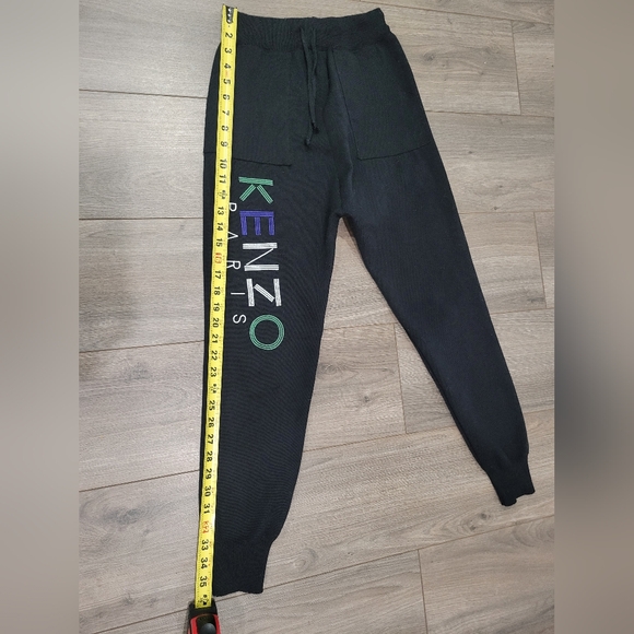 Kenzo Paris Black Women's Sweatpants - Size Small. - Picture 6 of 8